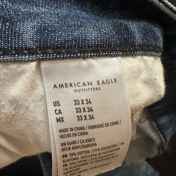 Like new size 33x34 American Eagle - Picture 3 of 3